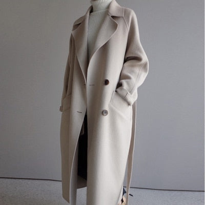 Acelya | Cappotto lungo in lana