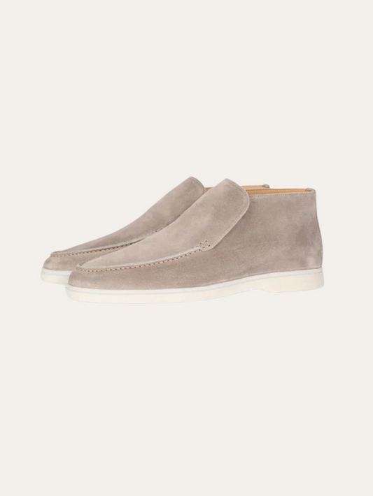 Mocassini Designer Beige Sable per Eleganza e Comfort
