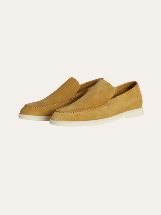 Mocassini Eleganti In Suede Per Uomo Ginger