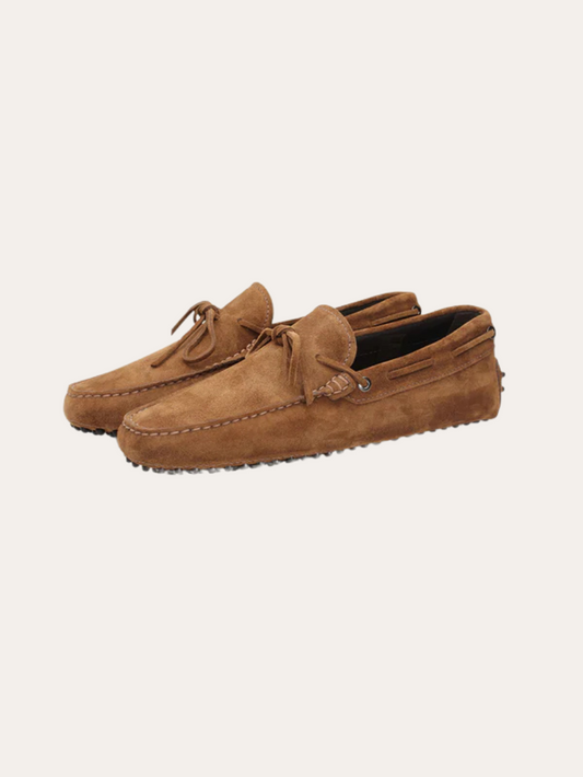 Mocassini Suede Marrone Comfort Elegante per Ogni Occasione