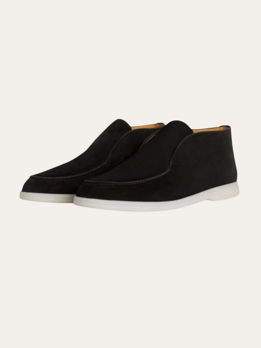 Mocassini in Camoscio Nero Eleganti per Comfort e Stile